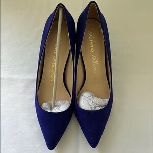 Athena Alexander Women's Elegant Navy Heels